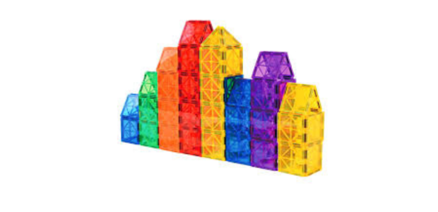 Fun and Creative 52PCS Magnetic Tiles for Kids