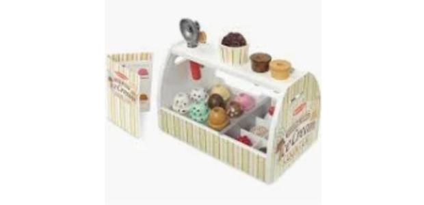 Melissa & Doug Wooden Scoop and Serv...