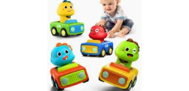 Animal Press and Go Car Toys for Toddler