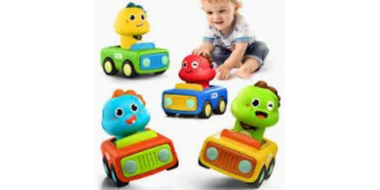 Animal Press and Go Car Toys for Toddler