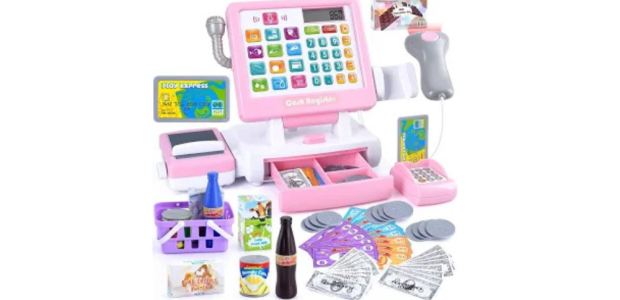 aqxreight Cash Register Toy